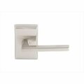 Patioplus Helios Lever Passage with Square Rose & CF Mechanism, Satin Nickel PA2005141